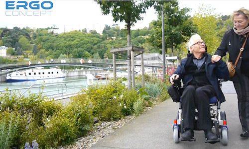 Illustration article Une journée en fauteuil roulant électrique Ergo 08L 
