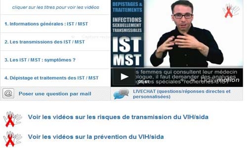 Epidémie VIH chez les sourds : 4 vidéos en LSF pour informer