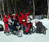 LES FAUTEUILS VOLANTS : Notre défi en traîneau à chiens dans le nord du Canada