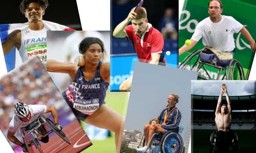Illustration article 138 athlètes paralympiques en route pour Tokyo 2020!