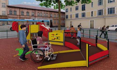 Illustration article Grenoble déploie ses aires de jeu accessibles en ville