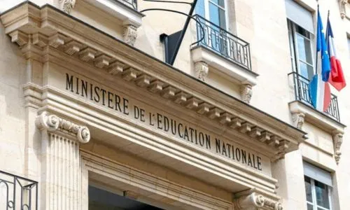 Fa&ccedil;ade du minist&egrave;re de l&rsquo;&Eacute;ducation nationale