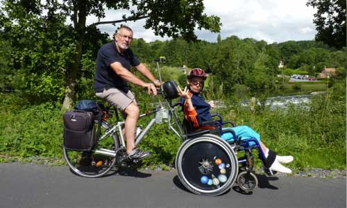 Illustration article Une aide de 1 200 € pour un vélo adapté en Ile-de-France