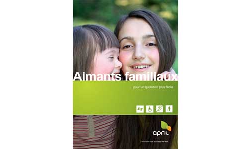 Illustration article  "Aimants familiaux" : engagement de haut-niveau avec APRIL
