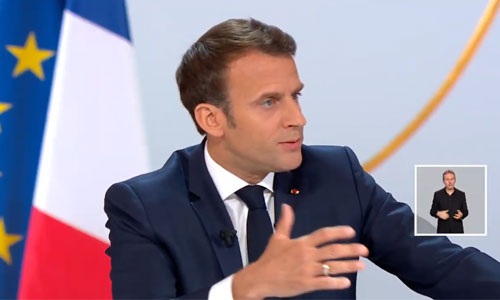 Illustration article Allocution Macron : le handicap mentionné à 3 reprises