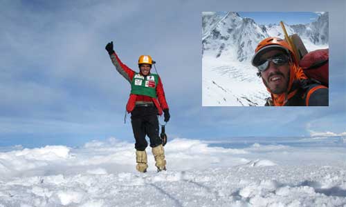 Illustration article Un Equatorien à l'assaut du K2 sans oxygène, ni pieds