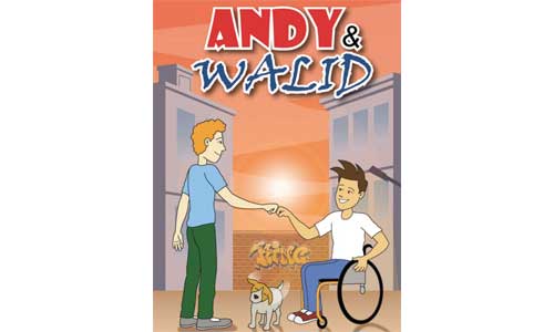 Illustration article Andy et Walid : BD drôle et rafraîchissante sur le handicap