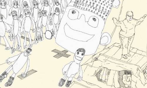 Illustration article BD Angoulême : avec un handicap mental, l'expo coup de poing