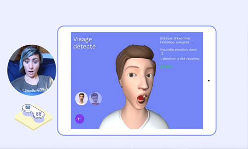 Illustration article Appli Emoface : des émotions décryptées pour les autistes