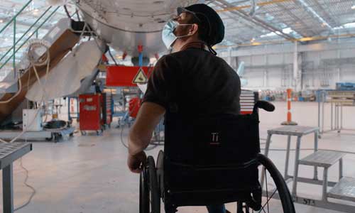 Illustration article Apprentis handicapés, faites carrière dans l'aéronautique!