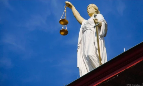 la d&eacute;esse de la Justice