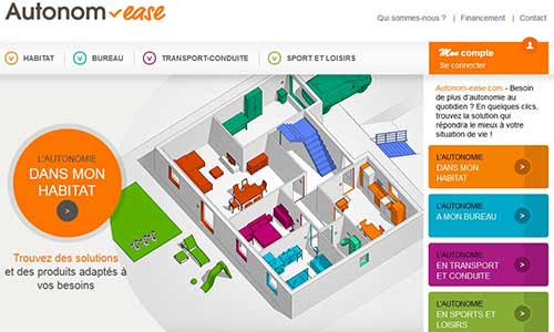 Illustration article Autonom-ease.com, un nouveau service de Handicap.fr !
