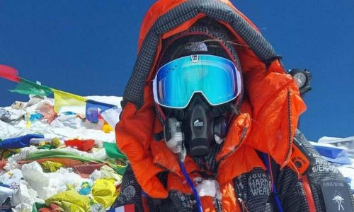 Illustration article Avec un double handicap, Fabienne vient à bout de l'Everest 