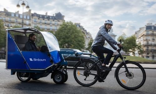 Illustration article Aveugles : les vélos-taxis simplifient leurs trajets à Paris