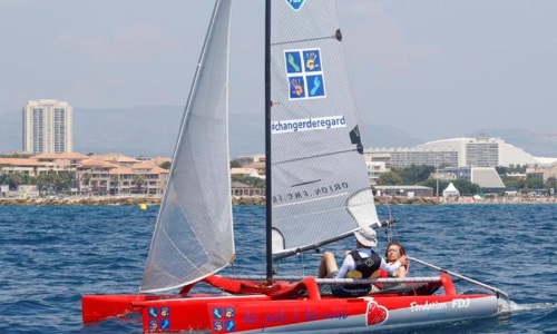 Illustration article Baptêmes de voile : deux jours en mer dédiés au handicap