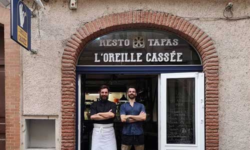 L'oreille cassée : bar à tapas tenu par 2 sourds à Toulouse