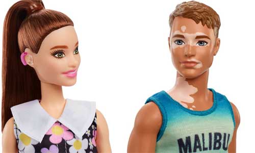 Illustration article Barbie handicapée : la marque mise sur la diversité