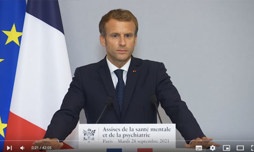 Illustration article Bilan Macron : ses promesses en psychiatrie, et après? 