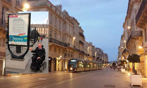 Illustration article Bordeaux : une ville facile à vivre avec un handicap