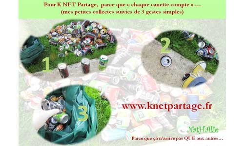 Illustration article 17 M de canettes : ces parents " recycleurs " ont du cœur ! 