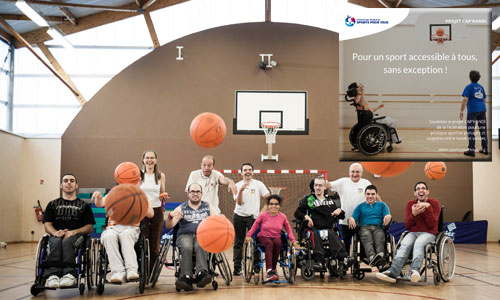 Illustration article Cap'Handi : nouveau projet pour un sport accessible à tous