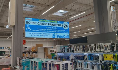 Carte de priorité en supermarchés : jamais payante!