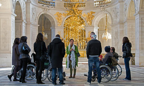 Illustration article Le château de Versailles en mode handicap !