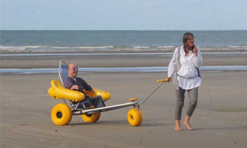 Illustration article Chronique Croizon : lorsque le handicap se jette à l'eau