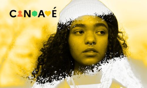 Affiche officielle qui représente une jeune fille avec le logo «Cnaé».