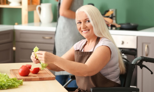 Illustration article Comment aménager sa cuisine en cas de handicap?