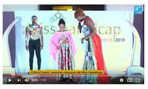 Côte d'Ivoire, une Miss handicap pour changer les mentalités