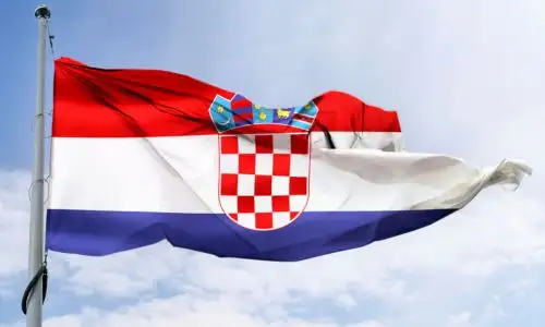 Drapeau de la Croatie