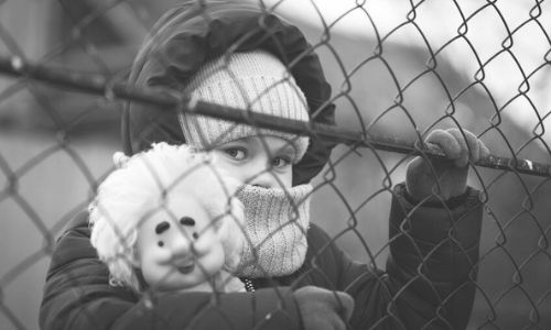 Illustration article Dans l'exil, la souffrance des enfants ukrainiens handicapés