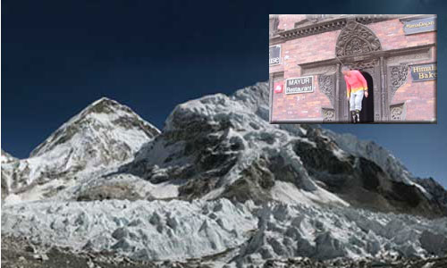 Illustration article Double amputé, un Chinois repart à la conquête de l'Everest 