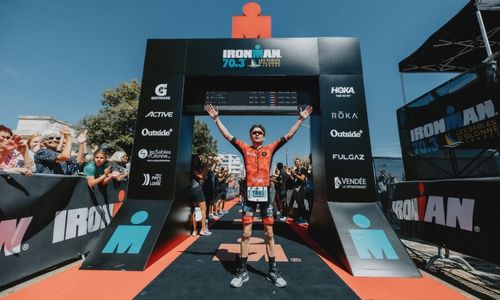 Alexandre, double greffé des poumons, finit un half Ironman 