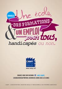 Illustration article 2013, place aux jeunes handicapés : 10 conférences en France