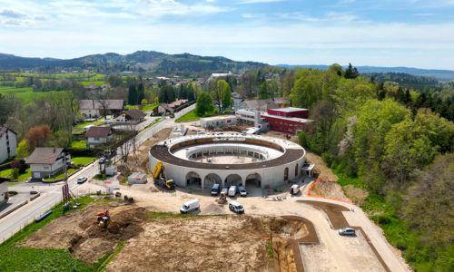 Photographie du site de l'école ronde