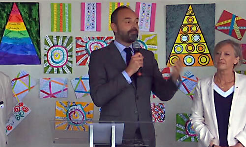 Illustration article Edouard Philippe face à l'autisme : "On ne mollira pas !"