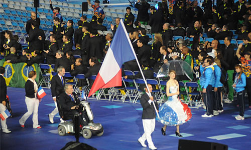 Illustration article Elisez le porte-drapeau de l'équipe de France para à Tokyo! 