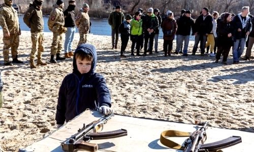 Illustration article En Ukraine, des enfants handicapés à vie