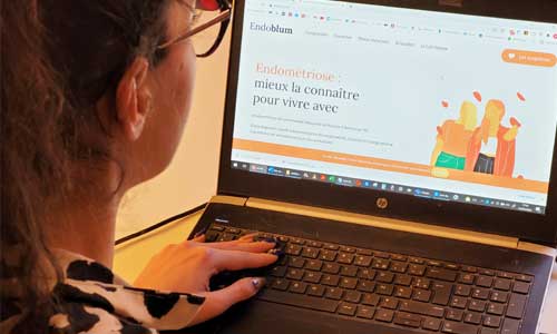 Illustration article Endométriose reconnue comme ALD et un site pour tout savoir