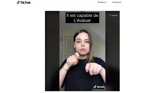 Enfants en danger : le message de Camille en LSF