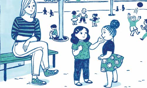 Illustration article Enfants handicapés : 4 livrets pour sortir de l'isolement