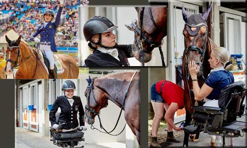 Illustration article Equitation paralympique : le cheval, c'est mes jambes !