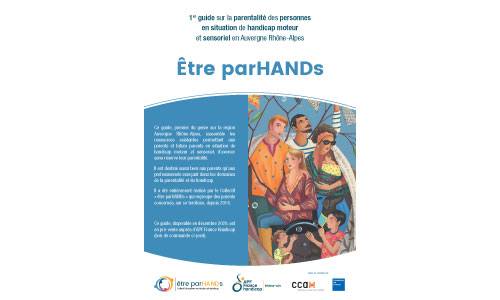 Illustration article Être parHANDs : un guide pour aider les parents handicapés