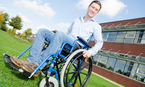 Illustration article Etudiant handi : au ban ou sur les bancs des grandes écoles?