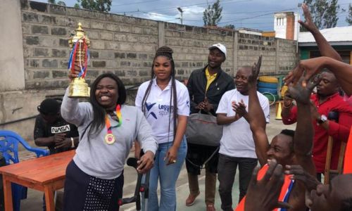 Illustration article Congo : femme, handicapée et candidate à la présidentielle