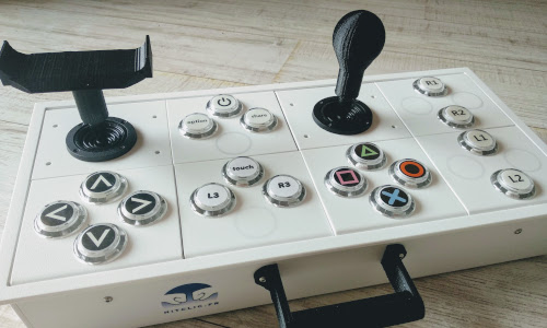 Illustration article Gaming adapté : HitClic imprime vos joysticks sur mesure