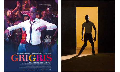 Illustration article Grigris, un danseur handicapé en lice pour la Palme à Cannes