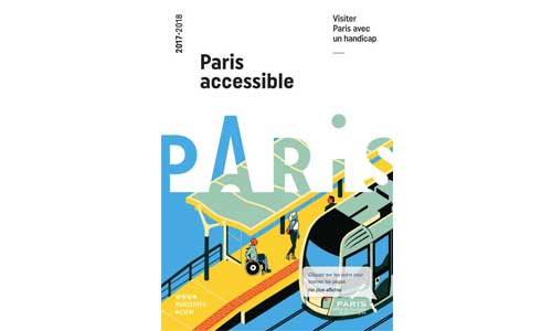 Illustration article À Paris, un nouveau guide touristique dédié au handicap
